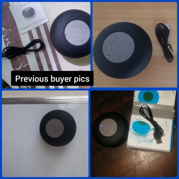 Waterproof Bluetooth speaker with suction cup secure wall or shower attachment. - Picture 8 of 8